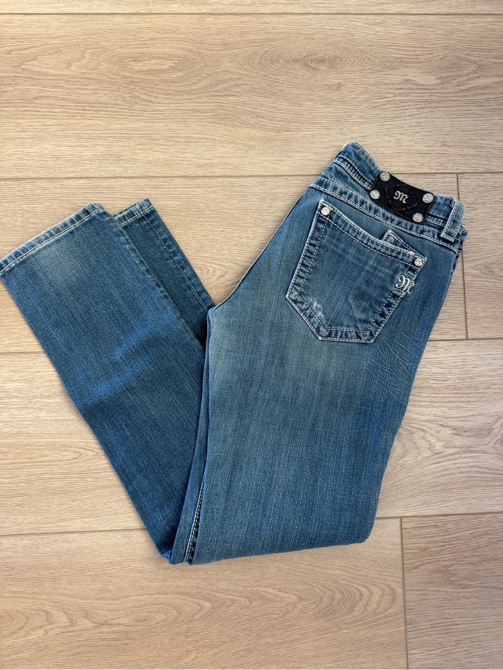 Miss Me Women's Light Blue Skinny Jeans